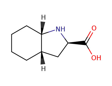 (+/-)-(2R,3aS,7aS)-octahydroindole-2-carboxylic acid