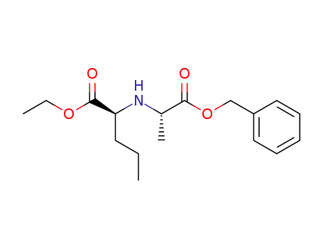 N-<1(S)-(ethoxycarbonyl)butyl>-L-alanine benzyl ester